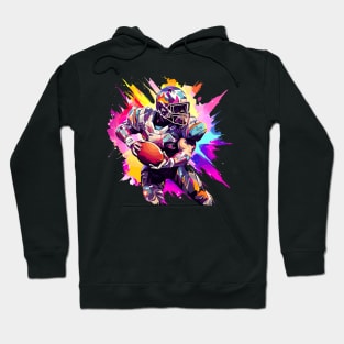American Football Sport Game Champion Competition Abstract Hoodie